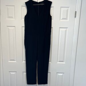 J. Crew Black Sleeveless Jumpsuit Sz 6